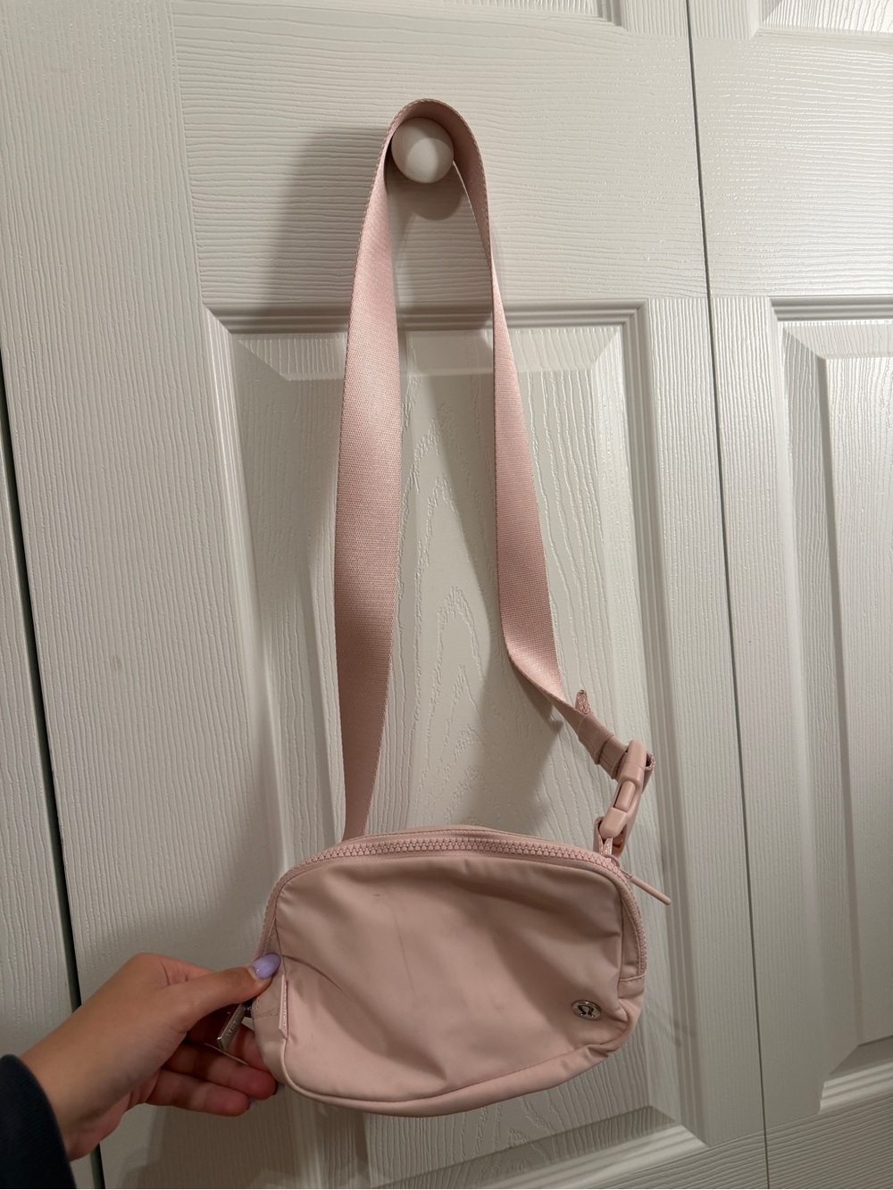 lululemon athletica Blush Pink Crossbody Bag